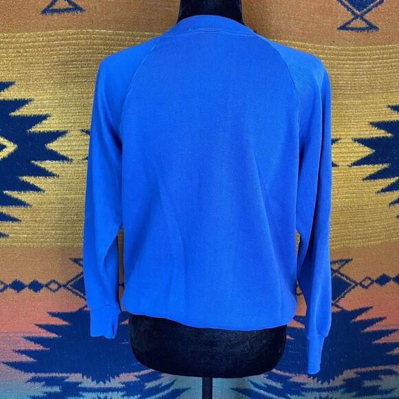 Vintage Sportswear Blue Crewneck Pullover Sweater. 50/50 Polycotton. Size Medium - Picture 2 of 13